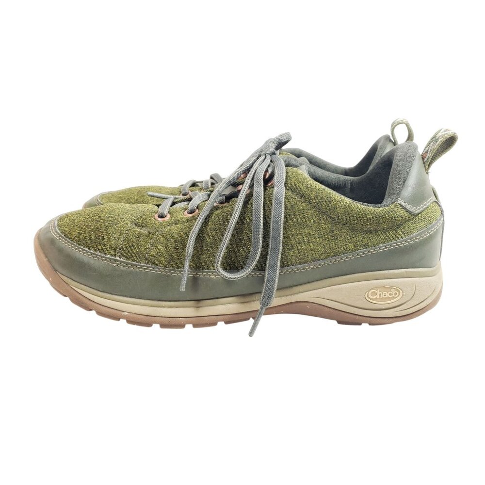 Chaco Womens Size 9.5 Kanarra 2.0 Green Lace-Up Casual Shoes - Picture 5 of 9